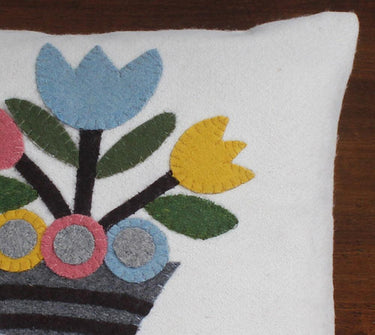Tulip Cream Pillow PL110027 - The Fox Decor